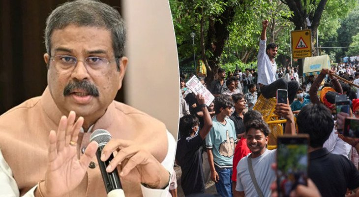 আন্দোলনের চাপে পদত্যাগ করলেন ভারতের শিক্ষামন্ত্রী ধর্মেন্দ্র প্রধান